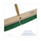 Boardwalk 24 in Sweep Face Push Broom Head, Green BWK20724 - alternate 3